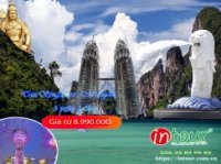 Tour trọn gói Malaysia - Singapore chỉ với 7990000VNĐ