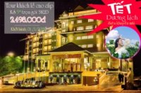 Tour tết tây 2022: Tour Đà Lạt KS5* 2498000VNĐ(3 ngày 2 đêm) 